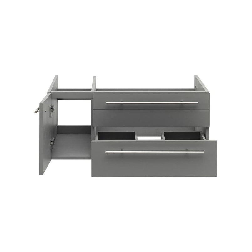 Lucera 36" Single Wall Mounted Vanity Cabinet Only - Less Vanity Top - image 13