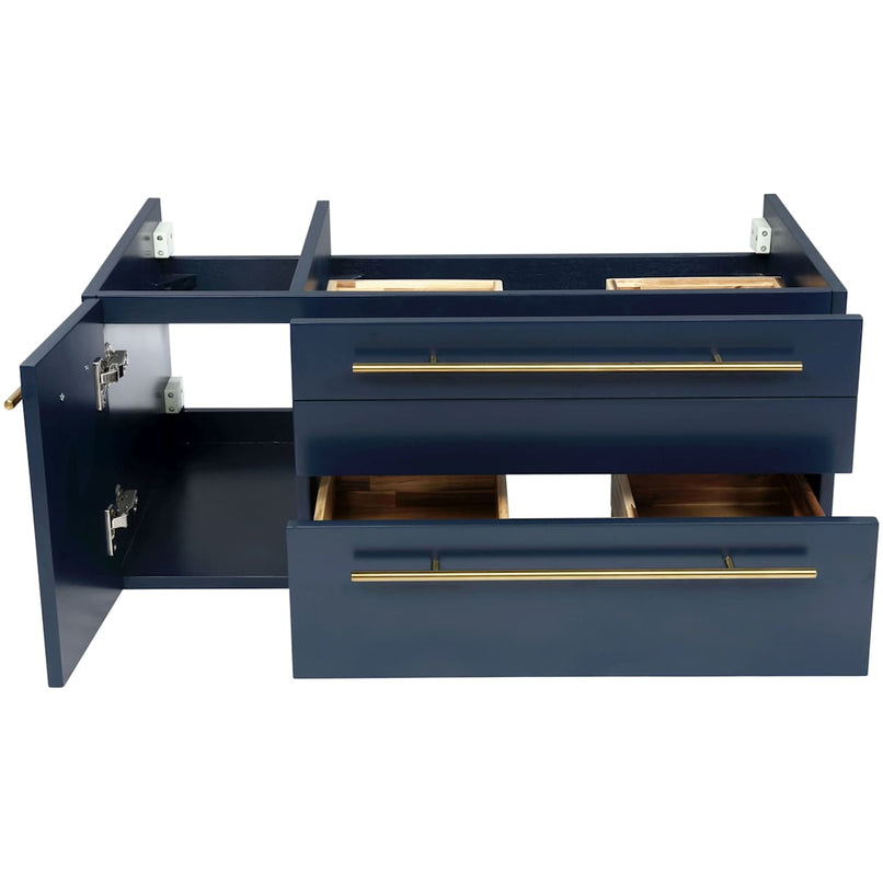 Lucera 36" Single Wall Mounted Vanity Cabinet Only - Less Vanity Top - image 3