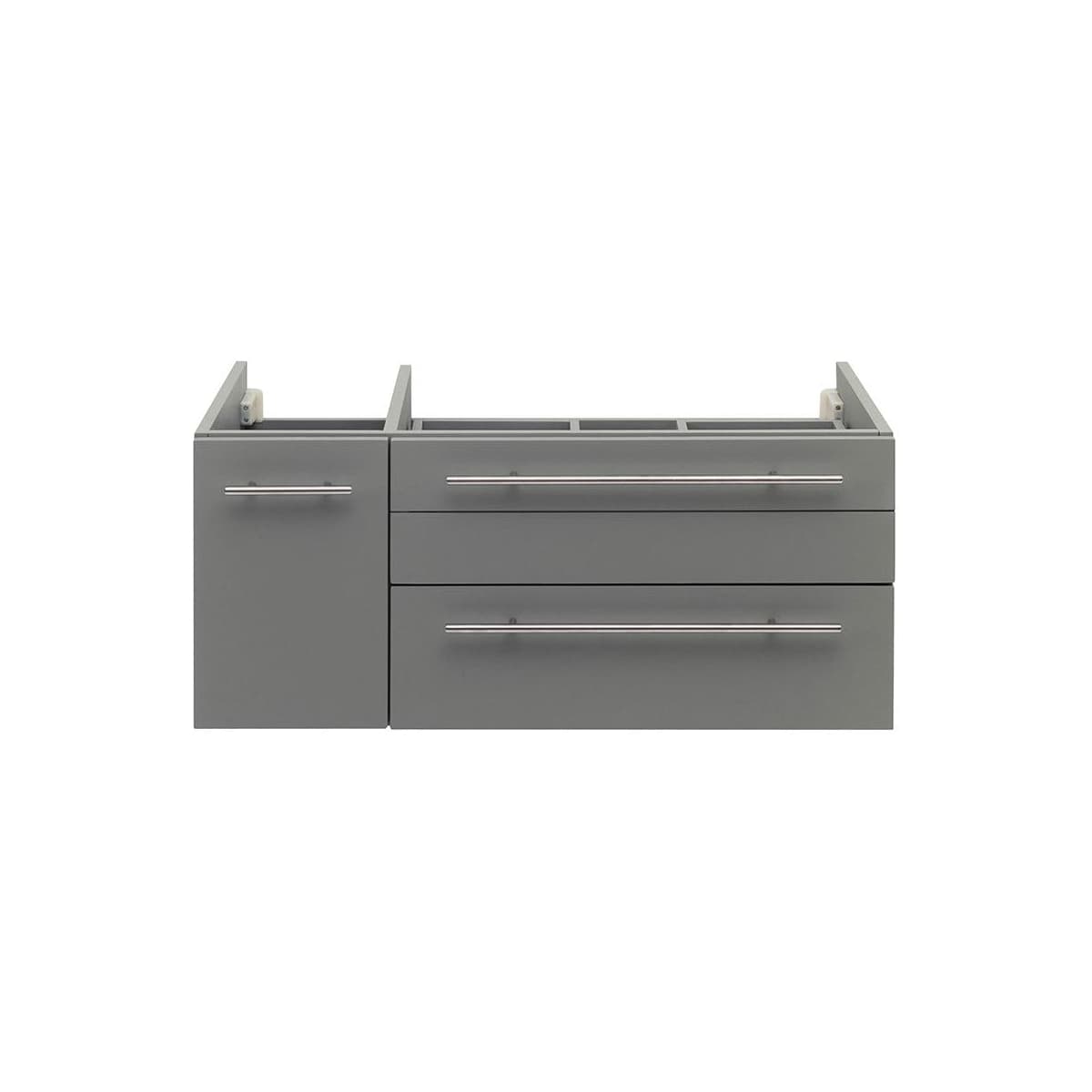 Lucera 36" Single Wall Mounted Vanity Cabinet Only - Less Vanity Top