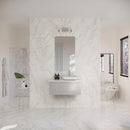 Lucera 36" Wall Mounted Single Basin Vanity Set with Cabinet, Quartz Vanity Top, and Right Offset Rectangular Vessel Sink - image 5