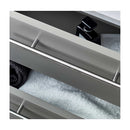 Lucera 36" Wall Mounted Single Basin Vanity Set with Cabinet, Quartz Vanity Top, and Right Offset Rectangular Vessel Sink - image 7