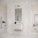 Lucera 36" Wall Mounted Single Basin Vanity Set with Cabinet, Quartz Vanity Top, and Right Offset Rectangular Vessel Sink - image 13