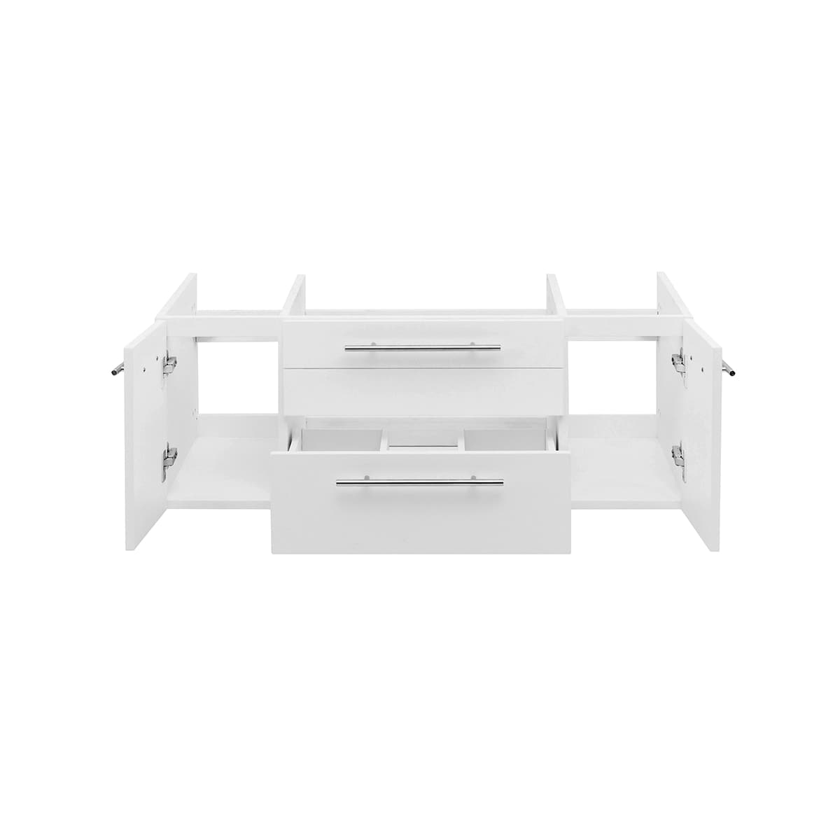 Lucera 42" Single Wall Mounted Vanity Cabinet Only - Less Vanity Top - image 4