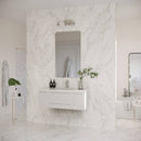 Lucera 42" Wall Mounted Single Basin Vanity Set with Cabinet and Quartz Vanity Top - image 16