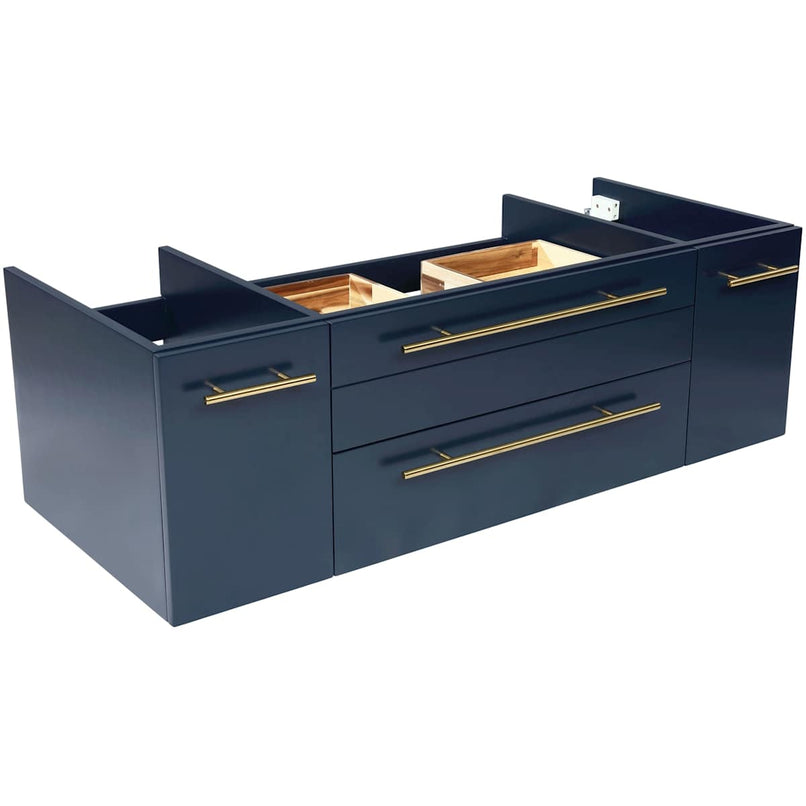 Lucera 42" Single Wall Mounted Vanity Cabinet Only - Less Vanity Top - image 2