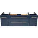 Lucera 42" Single Wall Mounted Vanity Cabinet Only - Less Vanity Top - image 3