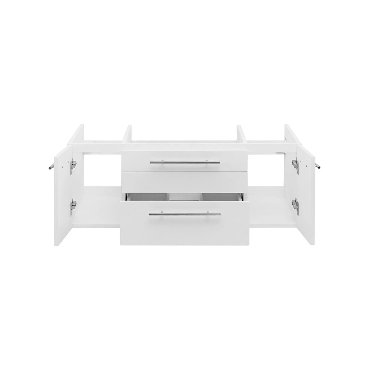 Lucera 42" Single Wall Mounted Vanity Cabinet Only - Less Vanity Top