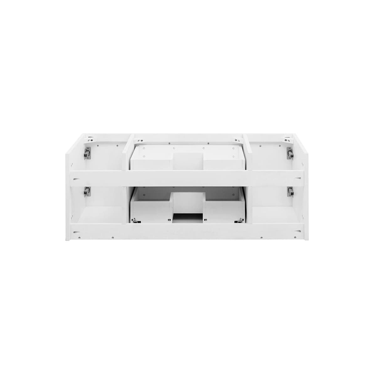Lucera 42" Single Wall Mounted Vanity Cabinet Only - Less Vanity Top