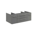 Lucera 42" Single Wall Mounted Vanity Cabinet Only - Less Vanity Top - image 1