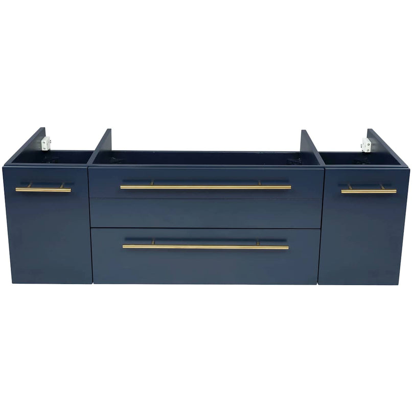 Lucera 48" Single Wall Mounted Vanity Cabinet Only - Less Vanity Top - image 2