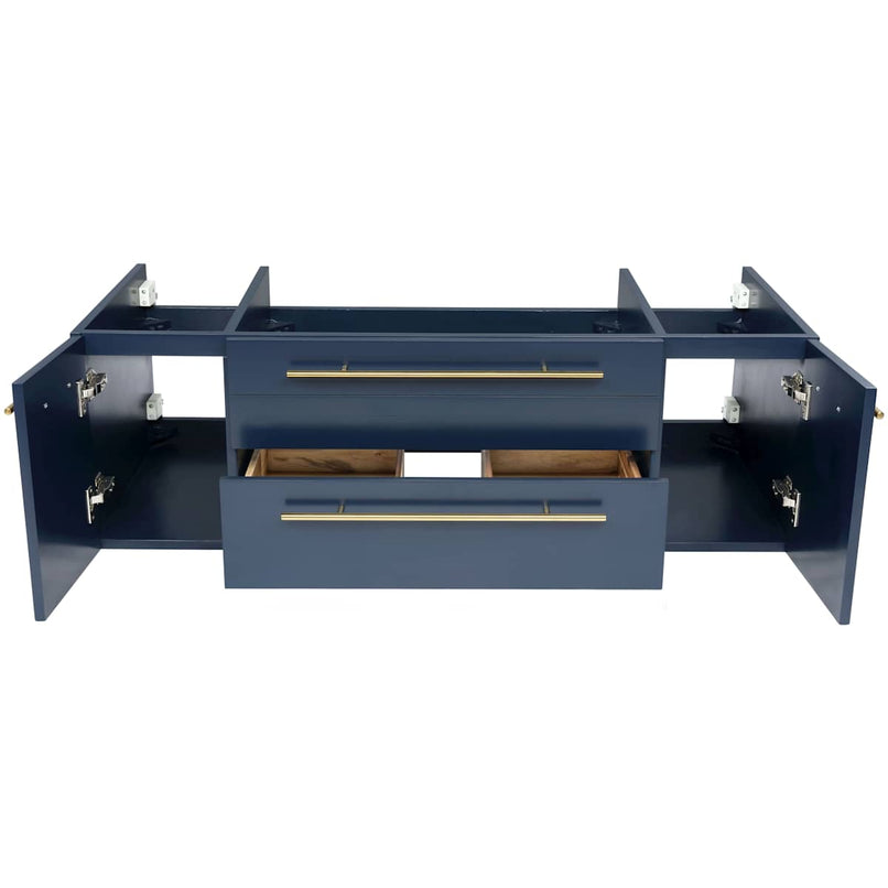 Lucera 48" Single Wall Mounted Vanity Cabinet Only - Less Vanity Top - image 3