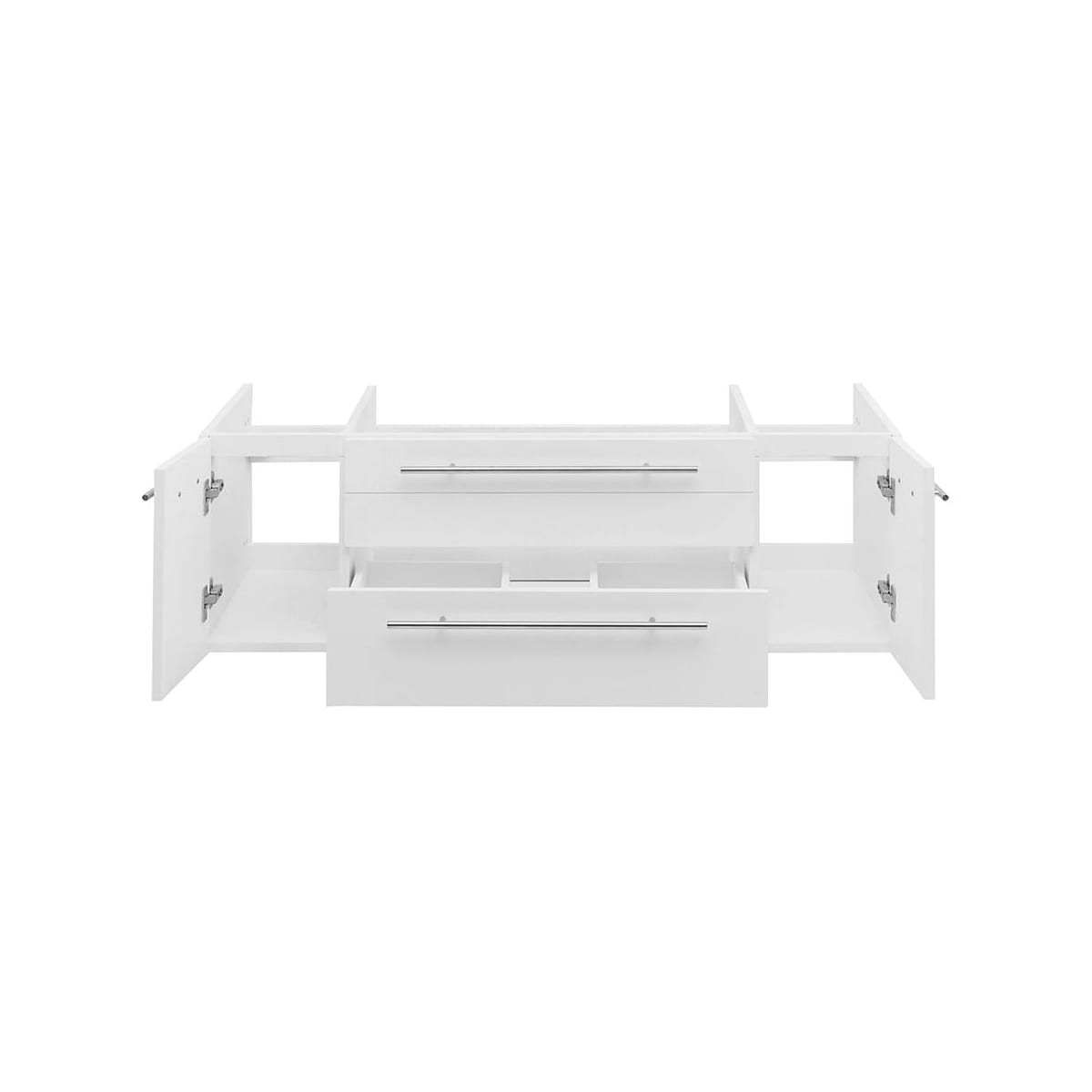 Lucera 48" Single Wall Mounted Vanity Cabinet Only - Less Vanity Top