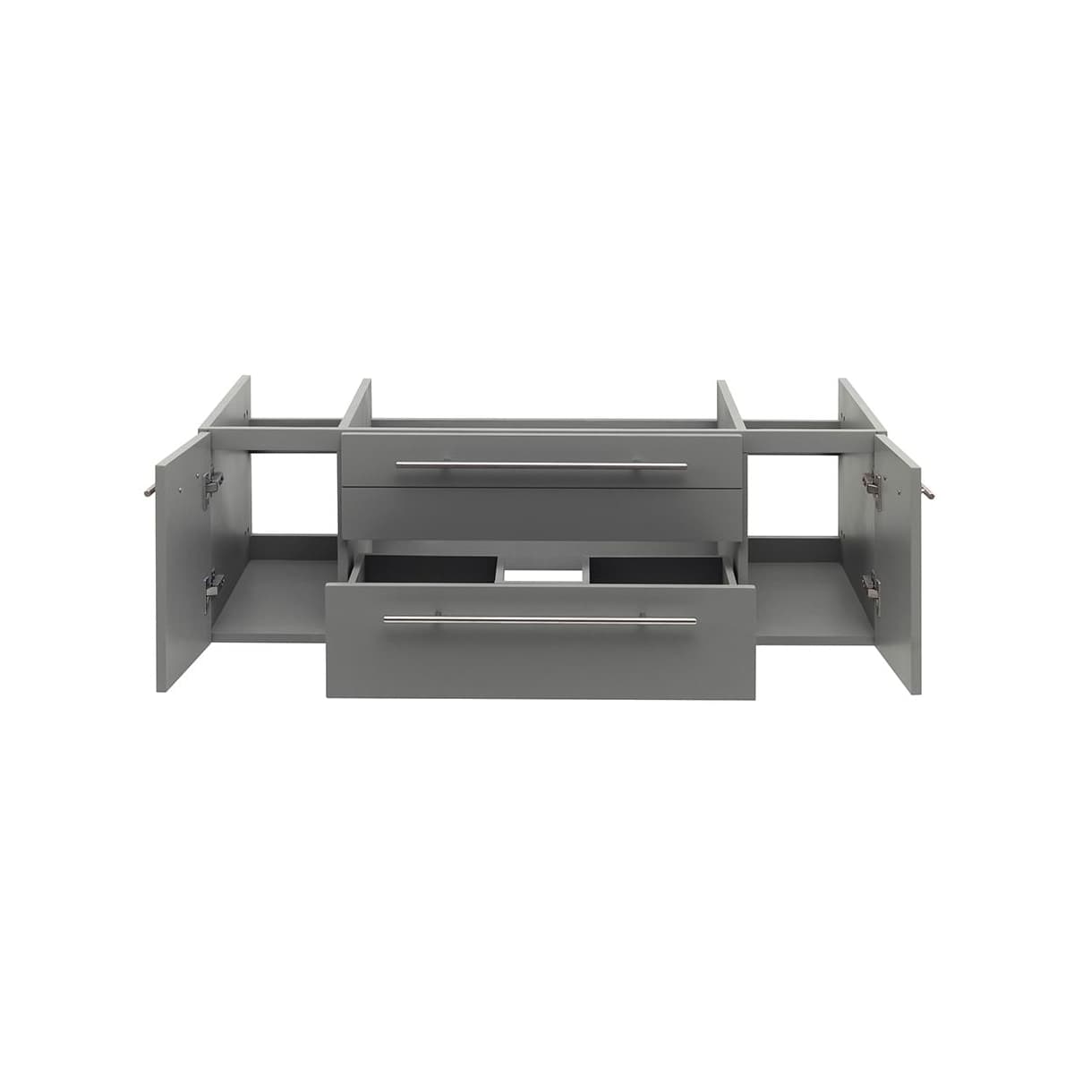 Lucera 48" Single Wall Mounted Vanity Cabinet Only - Less Vanity Top - image 13