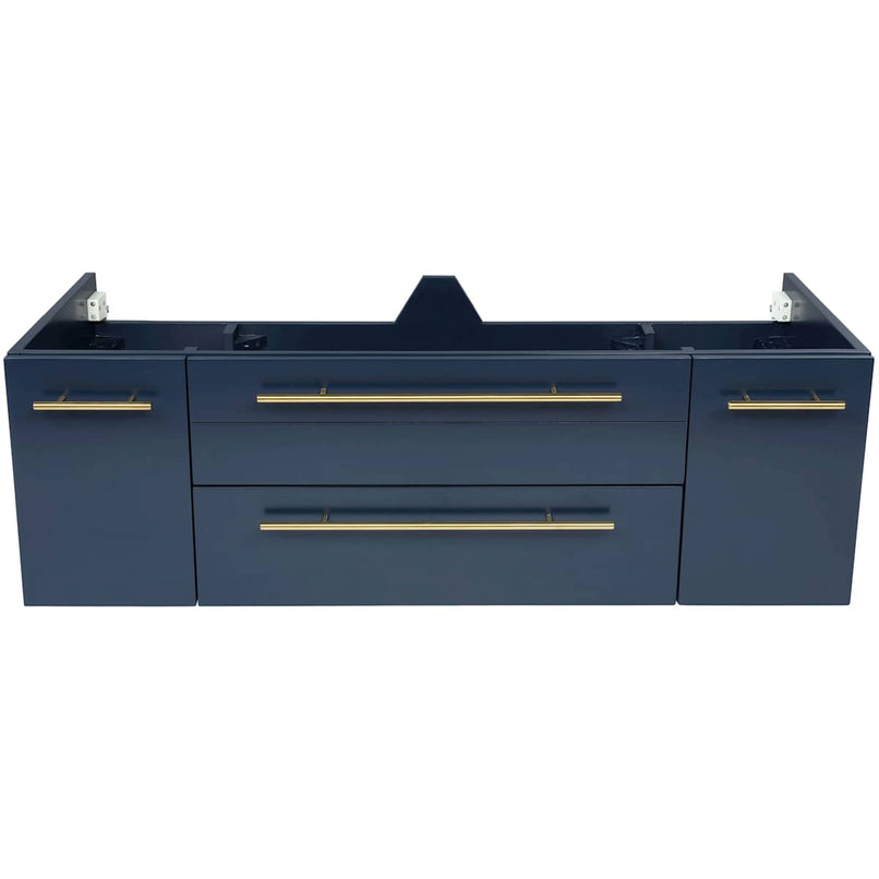 Lucera 48" Double Wall Mounted Vanity Cabinet Only - Less Vanity Top - image 2