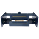 Lucera 48" Double Wall Mounted Vanity Cabinet Only - Less Vanity Top - image 3