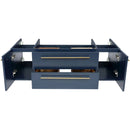 Lucera 48" Single Wall Mounted Vanity Cabinet Only - Less Vanity Top - image 3