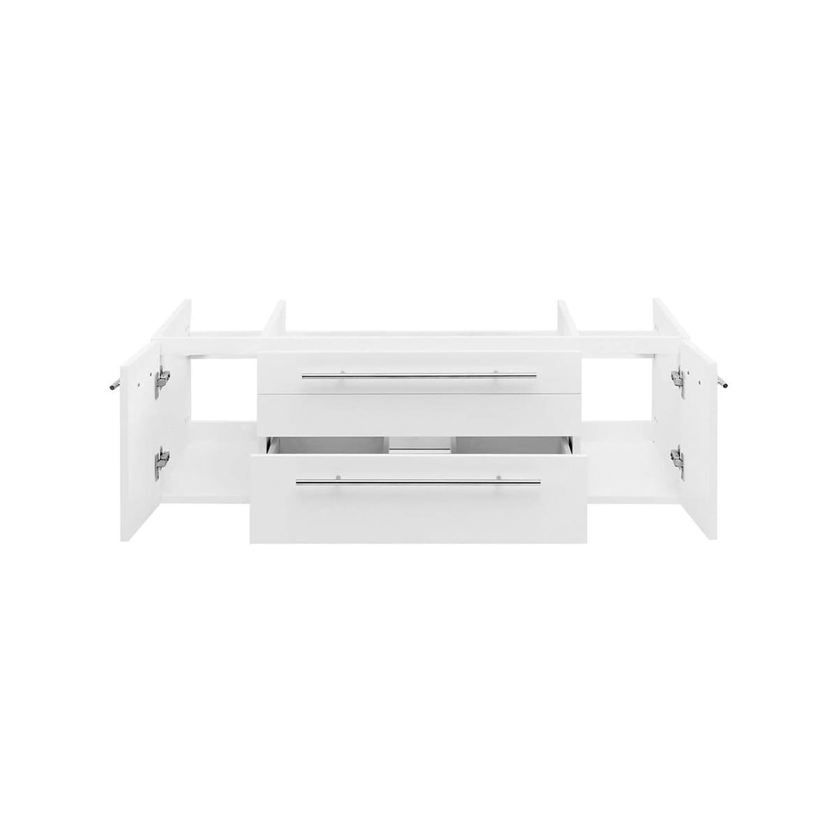 Lucera 48" Single Wall Mounted Vanity Cabinet Only - Less Vanity Top