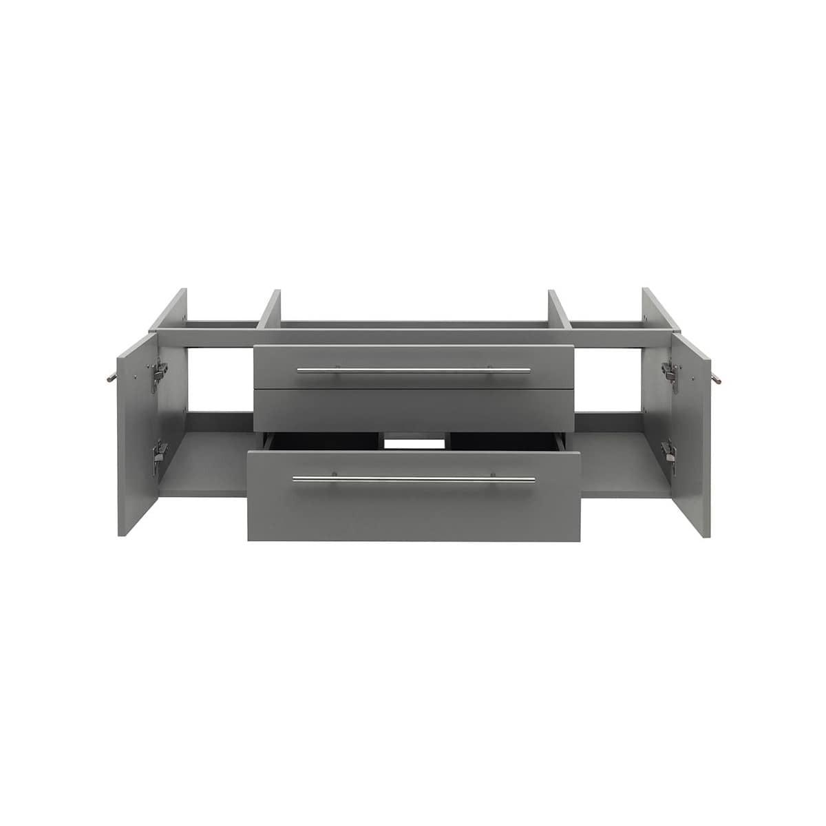 Lucera 48" Single Wall Mounted Vanity Cabinet Only - Less Vanity Top - image 13