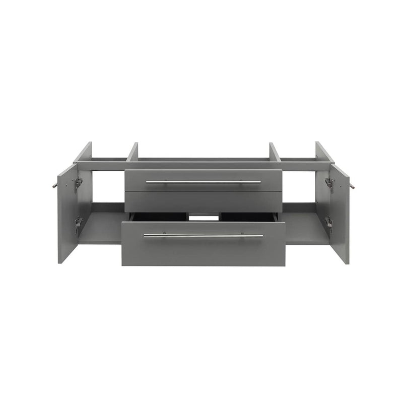 Lucera 48" Single Wall Mounted Vanity Cabinet Only - Less Vanity Top - image 13