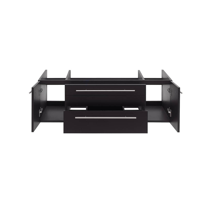 Lucera 48" Double Wall Mounted Vanity Cabinet Only - Less Vanity Top - image 2