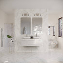 Lucera 48" Wall Mounted Double Basin Vanity Set with Wood Cabinet and Quartz Vanity Top - image 16