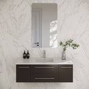 Lucera 48" Wall Mounted Single Basin Vanity Set with Cabinet and Quartz Vanity Top - image 1