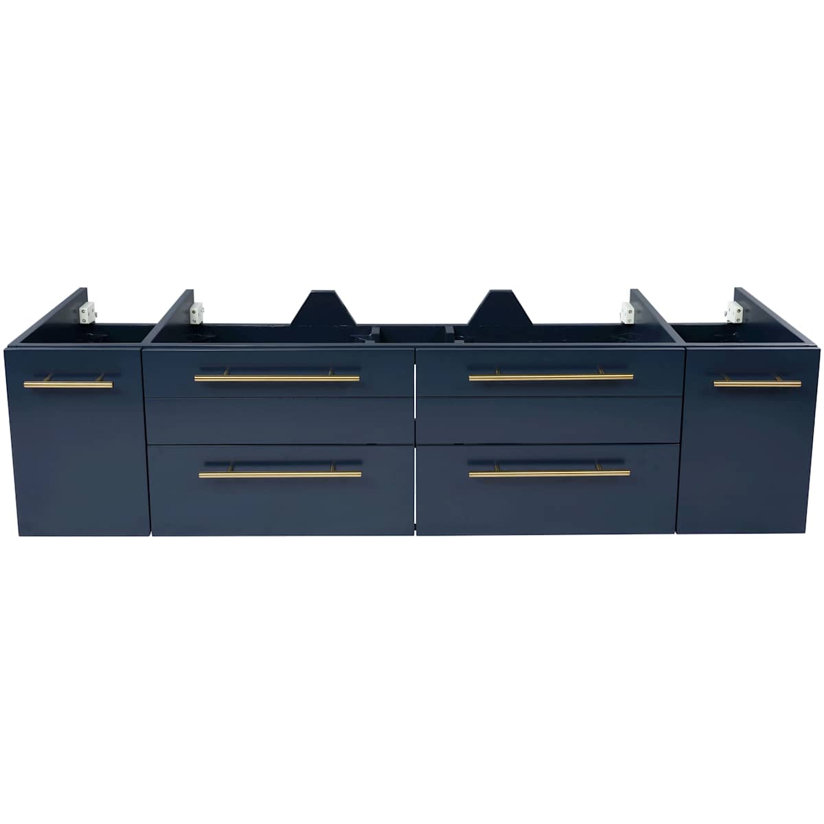 Lucera 60" Single Wall Mounted Vanity Cabinet Only - Less Vanity Top - image 2