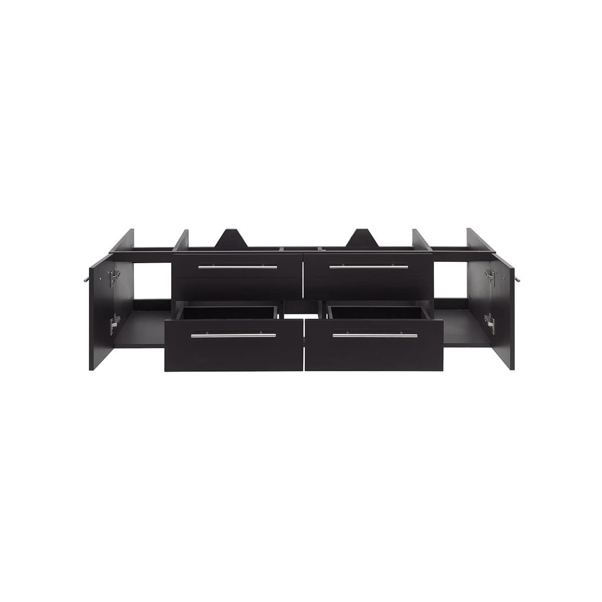 Lucera 60" Single Wall Mounted Vanity Cabinet Only - Less Vanity Top - image 9