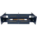 Lucera 60" Double Wall Mounted Vanity Cabinet Only - Less Vanity Top - image 3