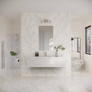 Lucera 60" Wall Mounted Single Basin Vanity Set with Cabinet and Quartz Vanity Top - image 22