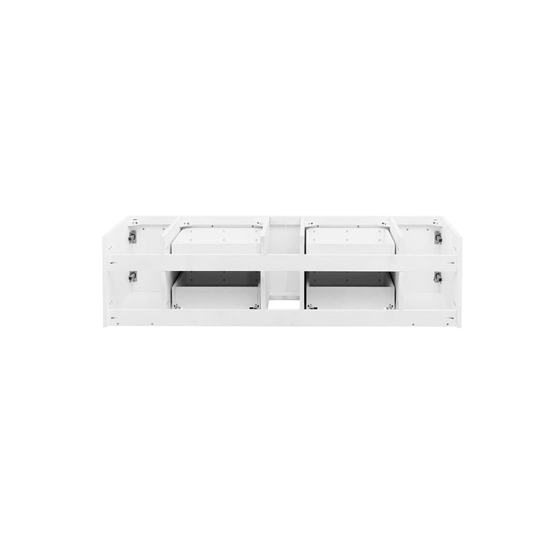 Stella 60" Double Wall Mounted Vanity Cabinet Only - Less Vanity Top - image 5