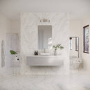 Lucera 60" Wall Mounted Single Basin Vanity Set with Wood Cabinet and Quartz Vanity Top - image 11