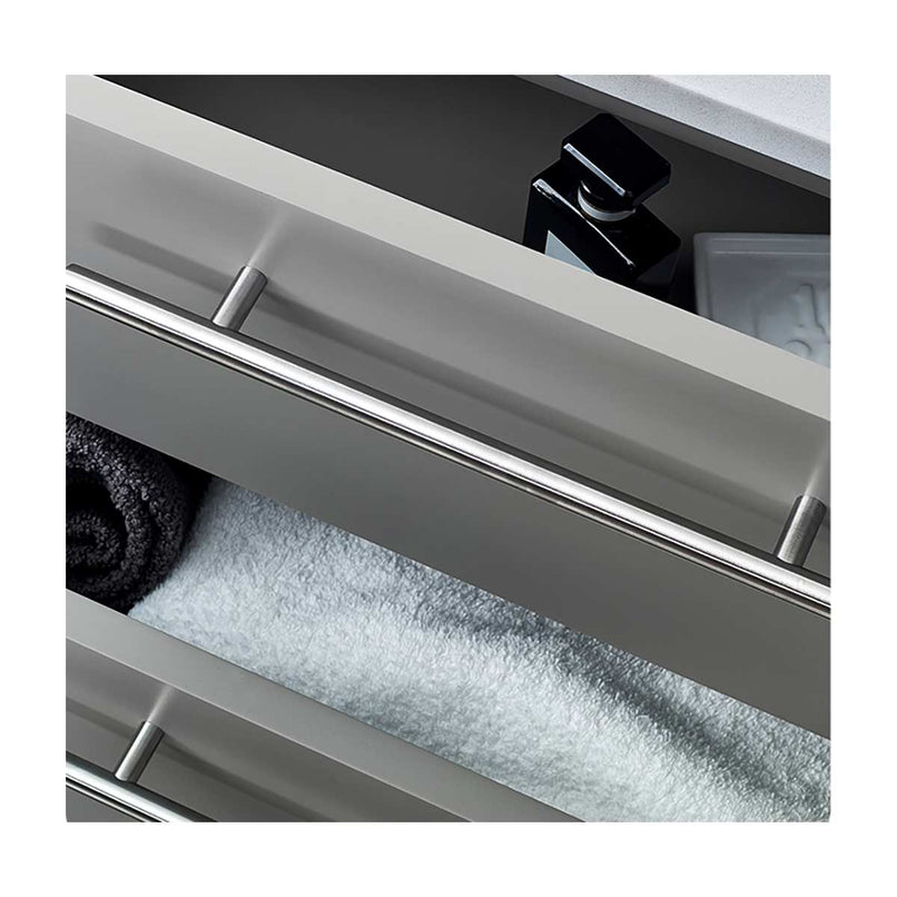 Lucera 60" Wall Mounted Single Basin Vanity Set with Wood Cabinet and Quartz Vanity Top - image 13