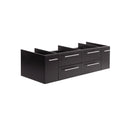 Lucera 60" Double Wall Mounted Vanity Cabinet Only - Less Vanity Top - image 1