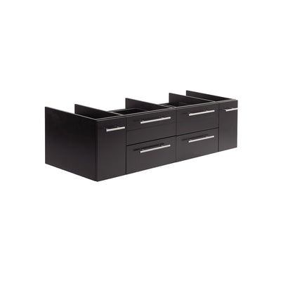 Lucera 60" Double Wall Mounted Vanity Cabinet Only - Less Vanity Top - image 1