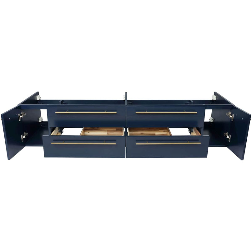 Lucera 72" Double Wall Mounted Vanity Cabinet Only - Less Vanity Top - image 3