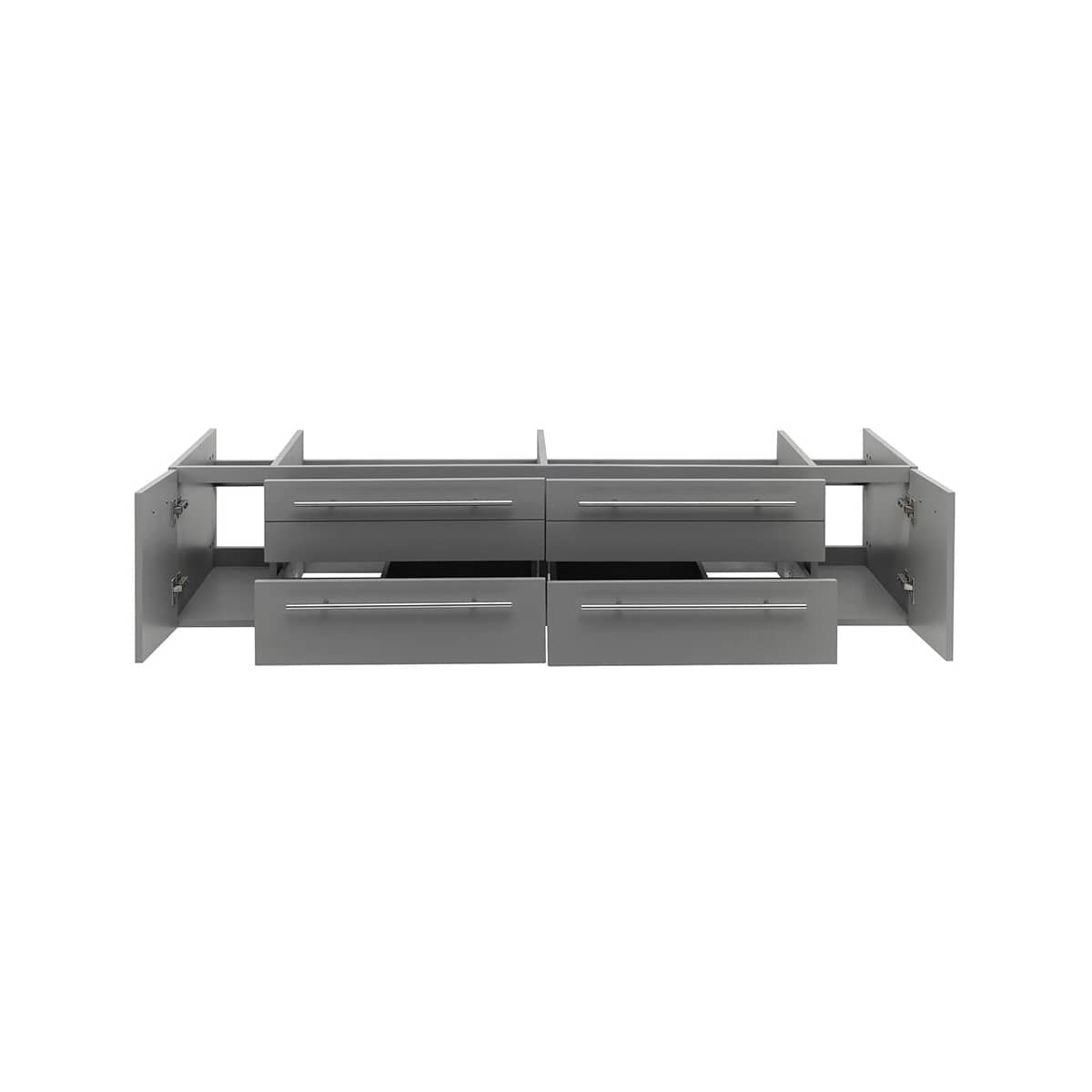Lucera 72" Double Wall Mounted Vanity Cabinet Only - Less Vanity Top - image 13