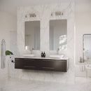 Lucera 72" Wall Mounted Double Basin Vanity Set with Cabinet and Quartz Vanity Top - image 4