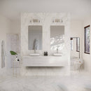 Lucera 72" Wall Mounted Double Basin Vanity Set with Cabinet and Quartz Vanity Top - image 23