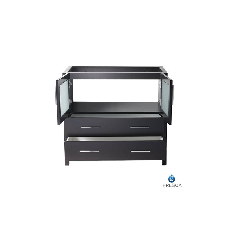 Torino 36" Single Free Standing Vanity Cabinet - Less Vanity Top - image 3