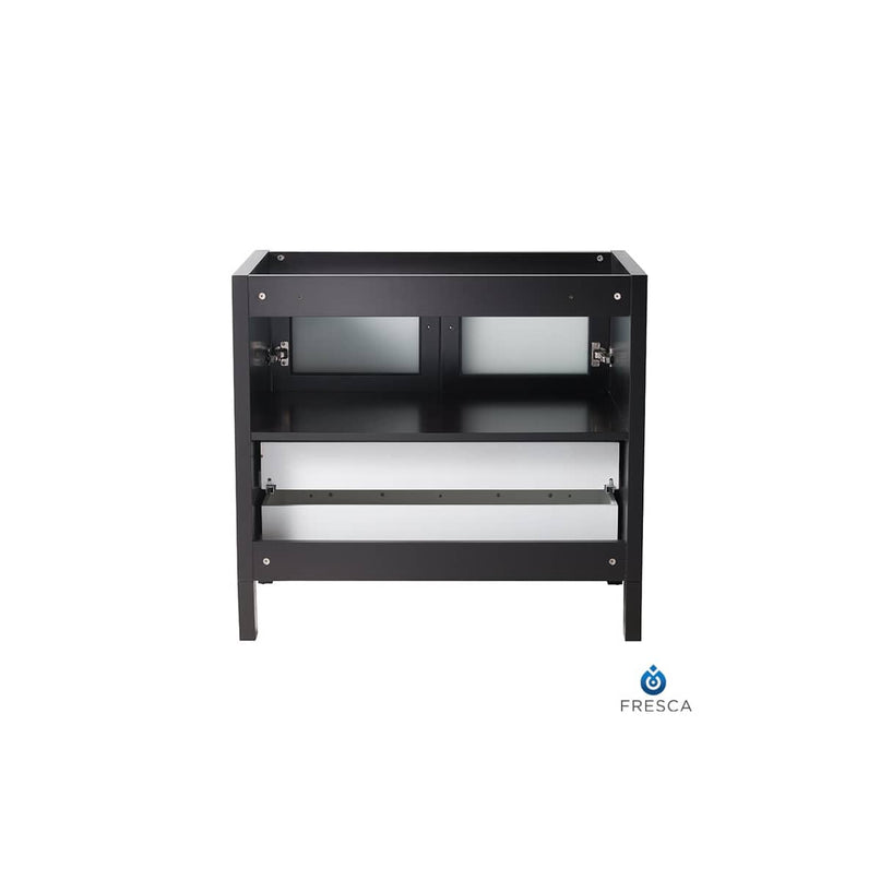 Torino 36" Single Free Standing Vanity Cabinet - Less Vanity Top - image 4