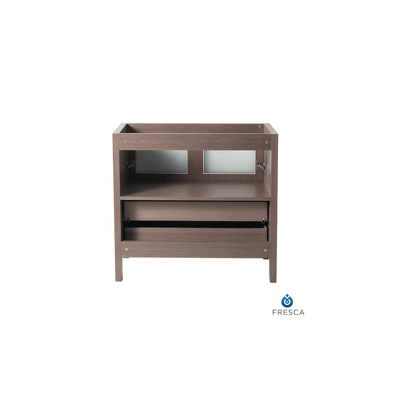 Torino 36" Single Free Standing Vanity Cabinet - Less Vanity Top - image 14