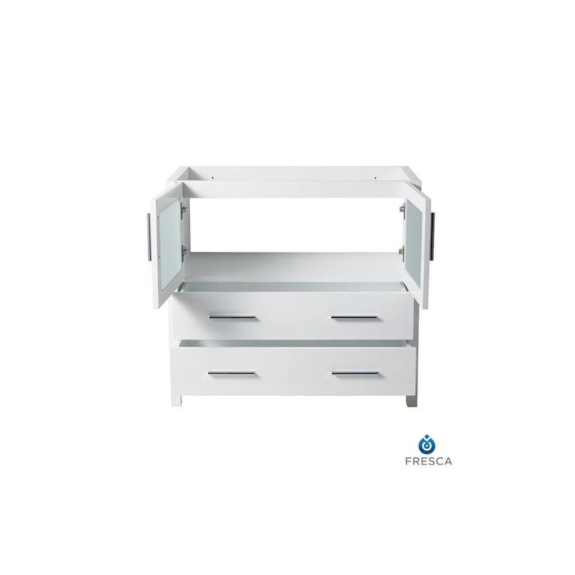 Torino 36" Single Free Standing Vanity Cabinet - Less Vanity Top - image 16