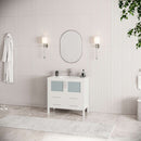 Torino 36" Free Standing Single Basin Vanity Set with Cabinet and Ceramic Vanity Top - image 3