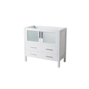 Torino 36" Single Free Standing Vanity Cabinet - Less Vanity Top - image 1