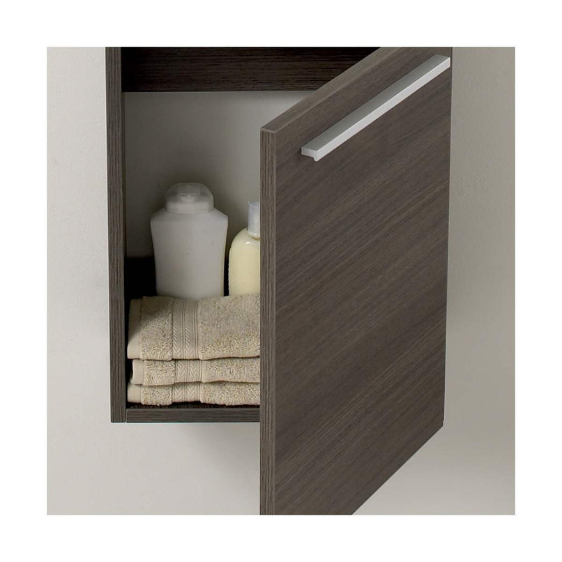 Pulito 16" Wall Mounted Single Basin Vanity Set with Cabinet and Acrylic Vanity Top - image 4