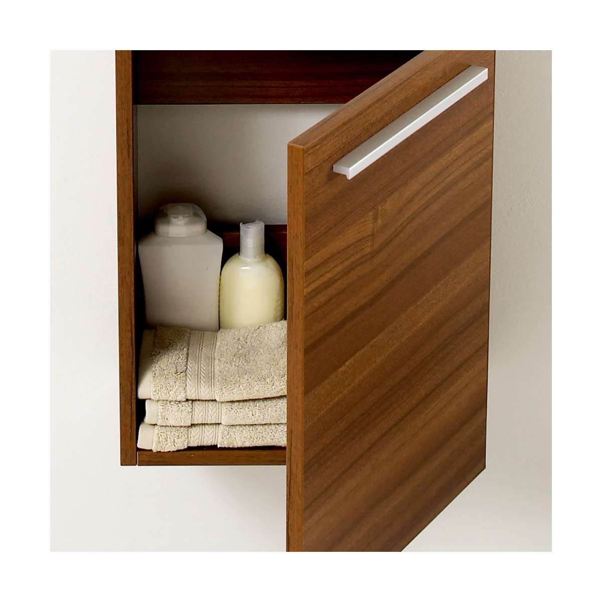 Pulito 16" Wall Mounted Single Basin Vanity Set with Cabinet and Acrylic Vanity Top
