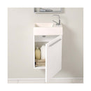 Pulito 16" Wall Mounted Single Basin Vanity Set with Cabinet and Acrylic Vanity Top - image 10