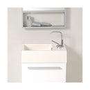 Pulito 16" Wall Mounted Single Basin Vanity Set with Cabinet and Acrylic Vanity Top - image 11