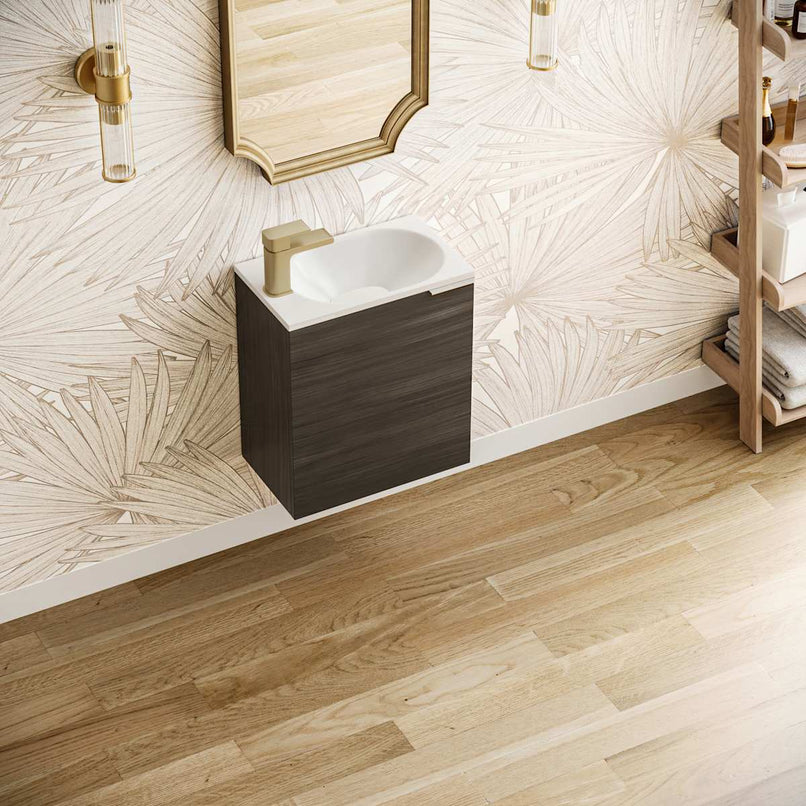 Valencia 20" Wall Mounted Single Basin Vanity Set with Cabinet and Acrylic Vanity Top - image 17